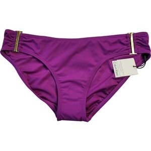 NWT Calvin Klein Woman’s Purple swimming underwear swim separate size S